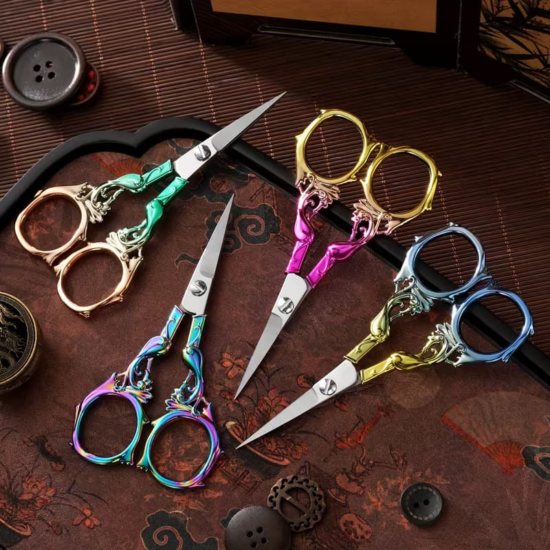 Vintage Phoenix Scissors – Sharp Stainless Steel Craft & Multi-Purpose Shears
