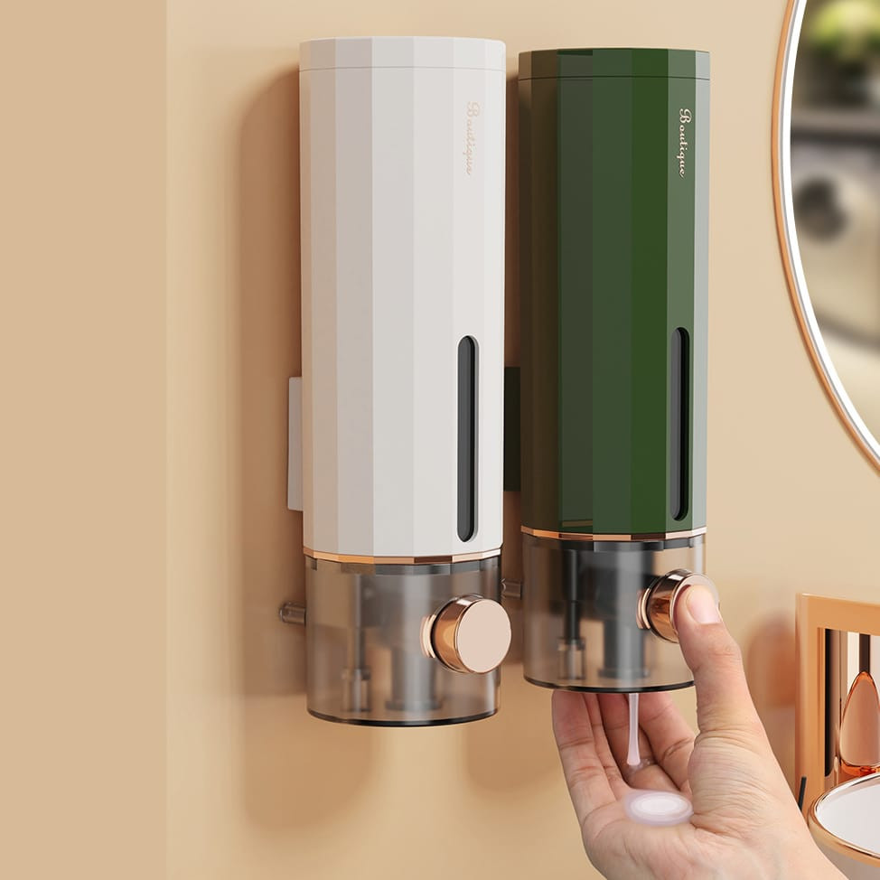 Luxury Wall-Mounted Manual Soap Dispenser