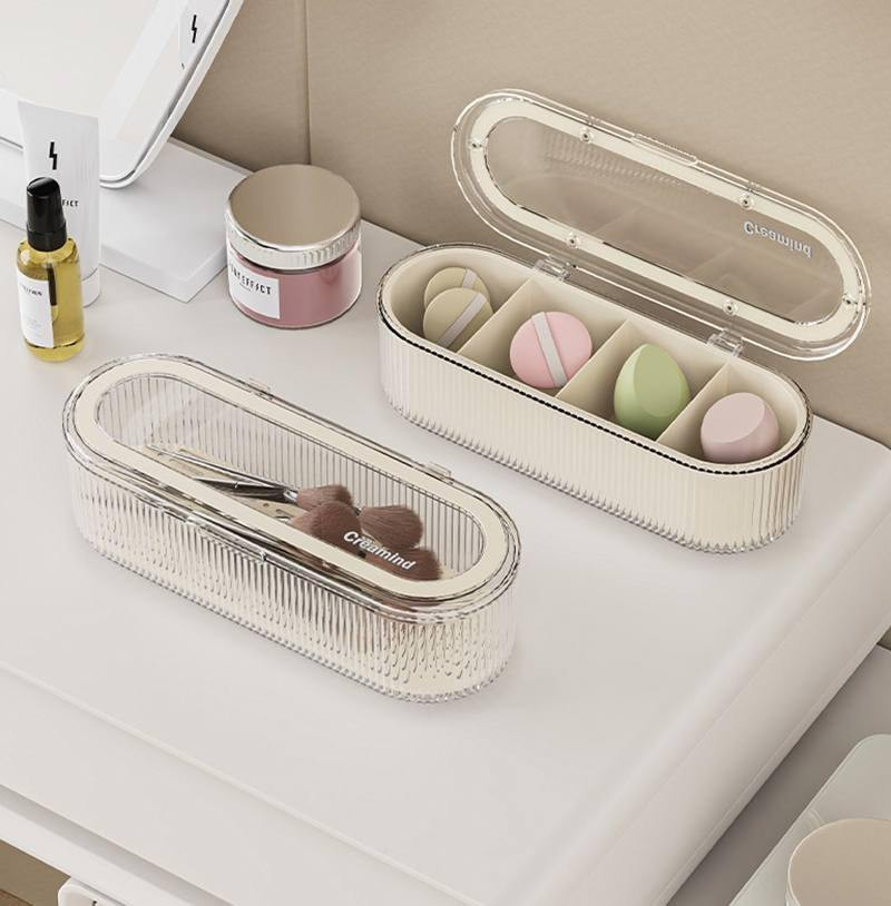 Transparent Multi-Purpose Organizer for Makeup Brush & Kitchen Chopstick Storage