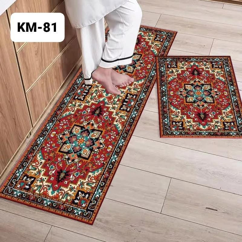 Anti-slip 3D Printed Geometric Mat Set