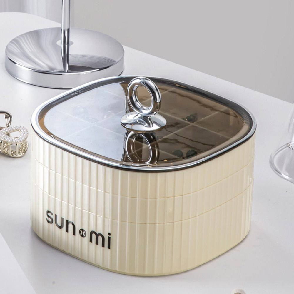 3-Layer Bracelet Ring Organizer | Compact Jewelry Storage Box